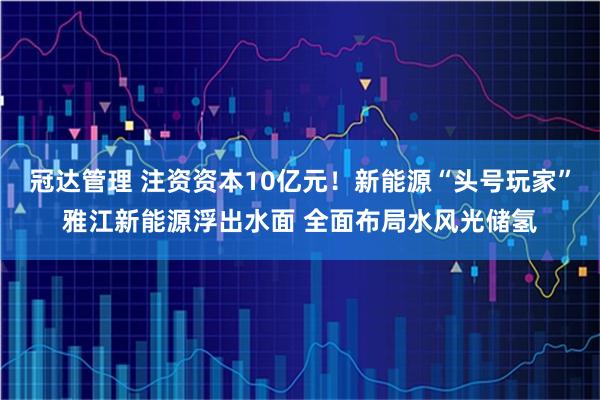 冠达管理 注资资本10亿元！新能源“头号玩家”雅江新能源浮出水面 全面布局水风光储氢