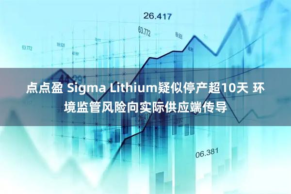 点点盈 Sigma Lithium疑似停产超10天 环境监管风险向实际供应端传导