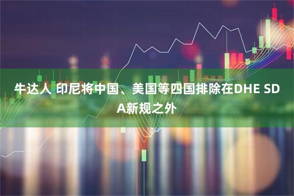 牛达人 印尼将中国、美国等四国排除在DHE SDA新规之外